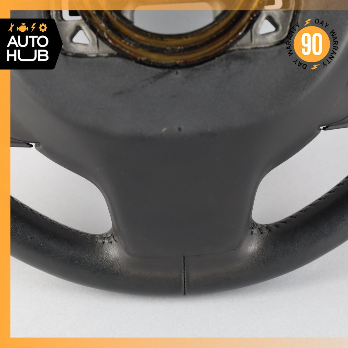10-19 Jaguar X351 XJ XJL XJR Steering Wheel w/ Paddle Shifters Black OEM - photo 17