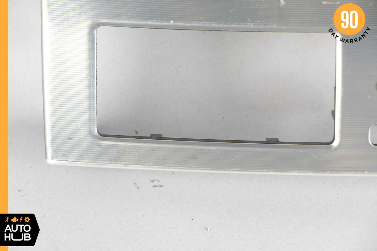 05-07 Mercedes W203 C280 C350 Dash Control Switch Panel Trim Bezel Aluminium OEM - photo 7