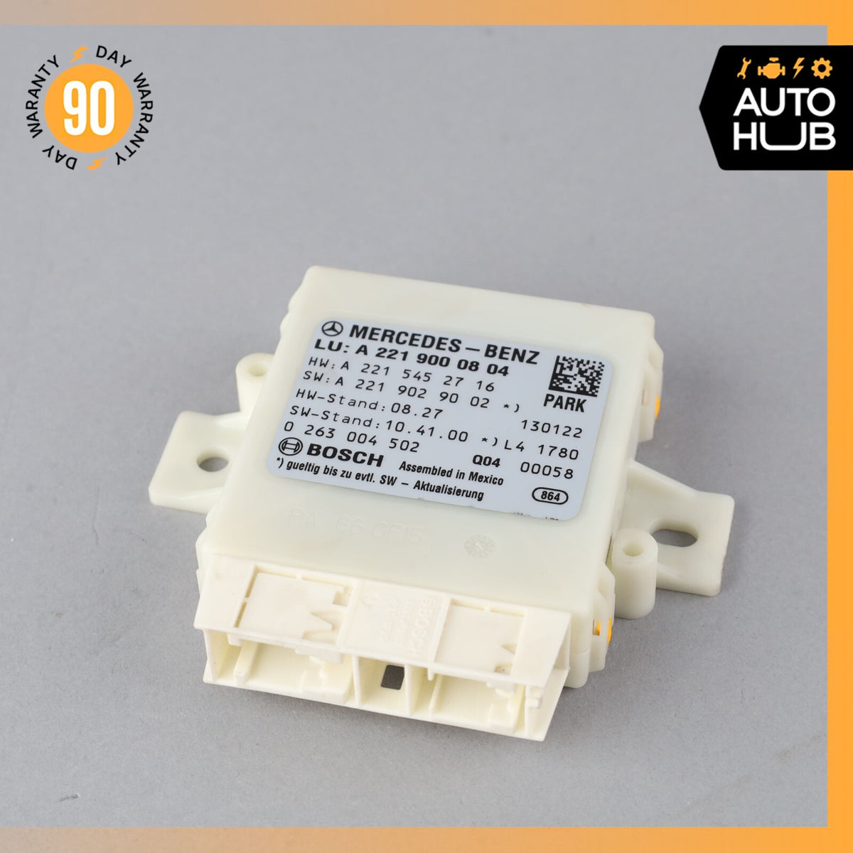 10-13 Mercedes W221 S63 S550 Park Assist Parktronic Sensor Module Control OEM - photo 1