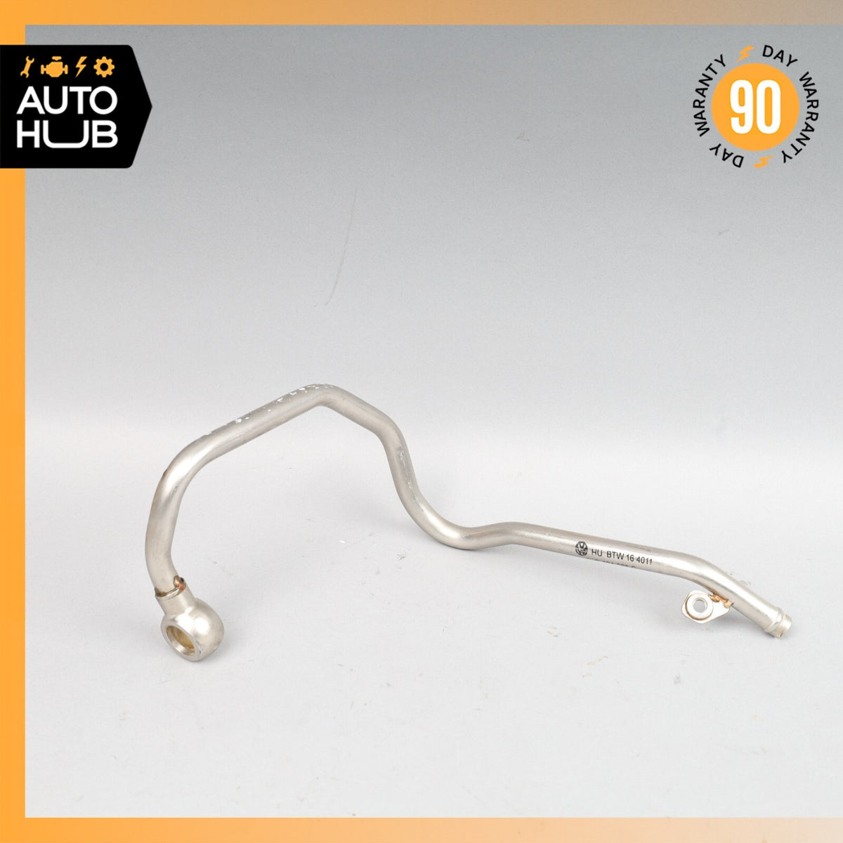 Bentley Continental GT 6.0L Turbocharger Right Side Feed Water Line OEM - photo 6