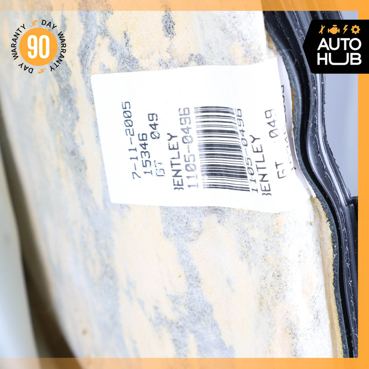Bentley Continental Flying Spur Front Right Side Seat Upper Back Cushion OEM 76k - photo 22