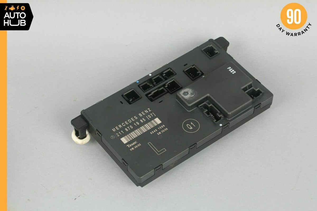 03-09 Mercedes W211 E550 E320 Front Left Side Door Control Module 2118701985 OEM - photo 1