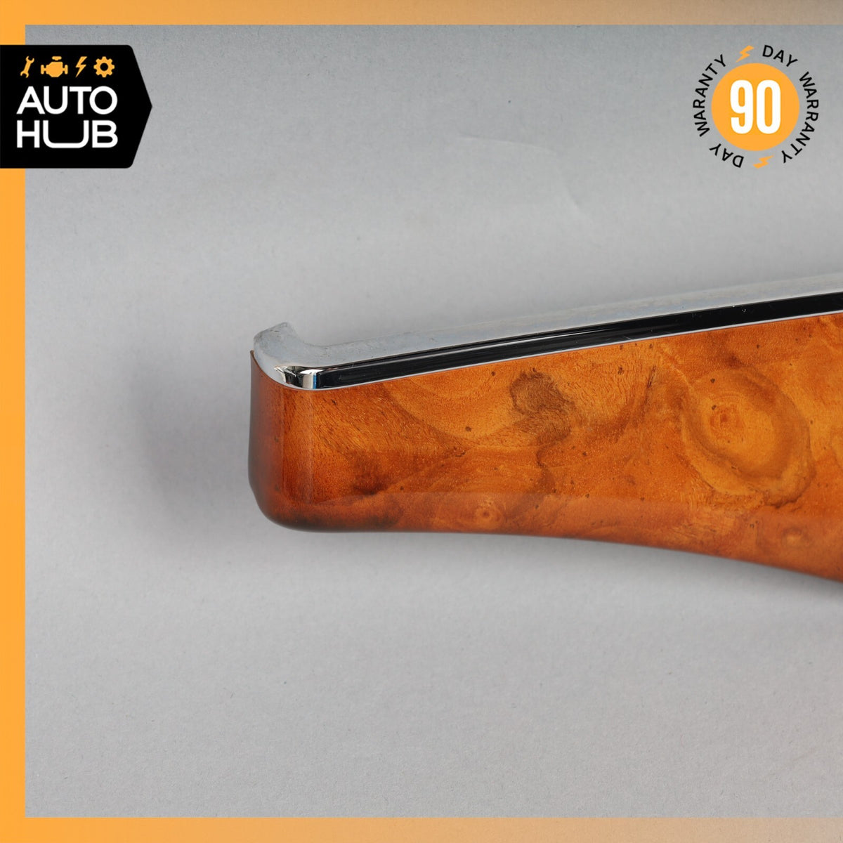 03-09 Mercedes W211 E350 E320 E550 Rear Right Passenger Side Door Trim Wood OEM - photo 2