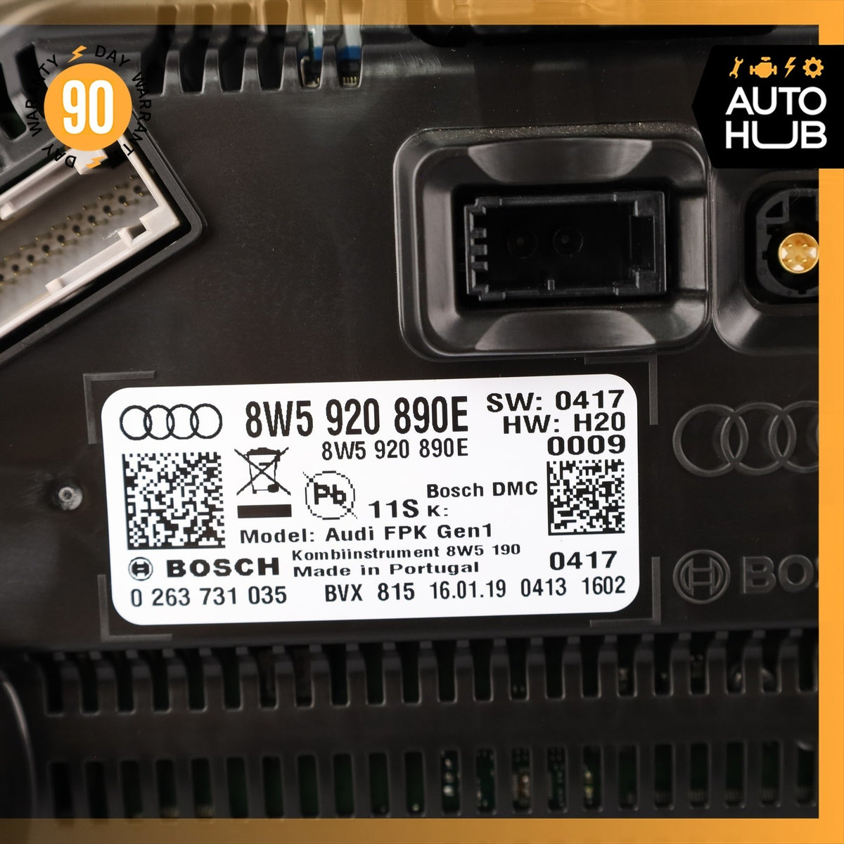 19-20 Audi B9 A5 S5 RS5 S4 Q5 Instrument Cluster Speedometer 8W5920890E OEM 108k - photo 15