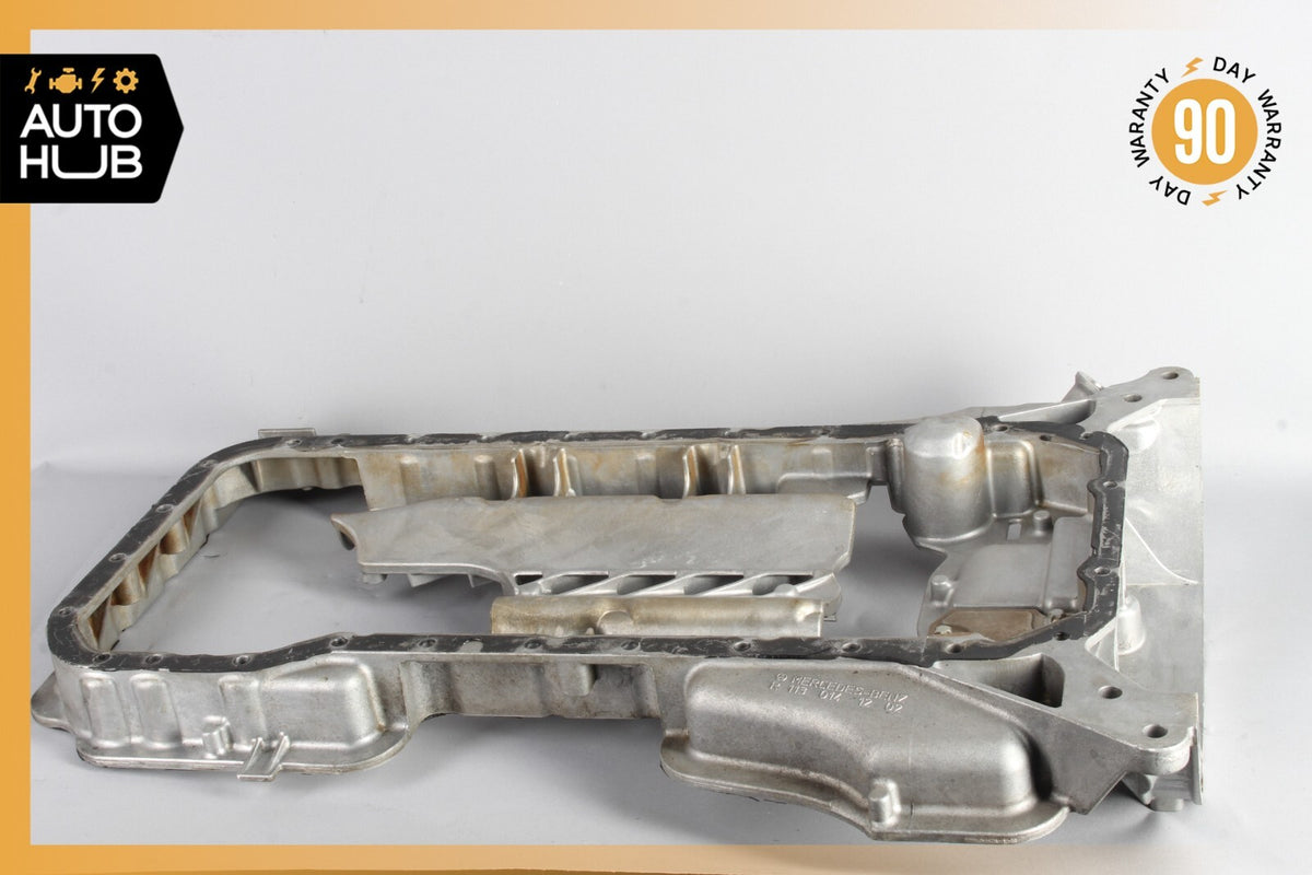 03-06 Mercedes R230 SL500 E500 CLK500 M113 Engine Upper Oil Pan 1130141202 OEM - photo 6