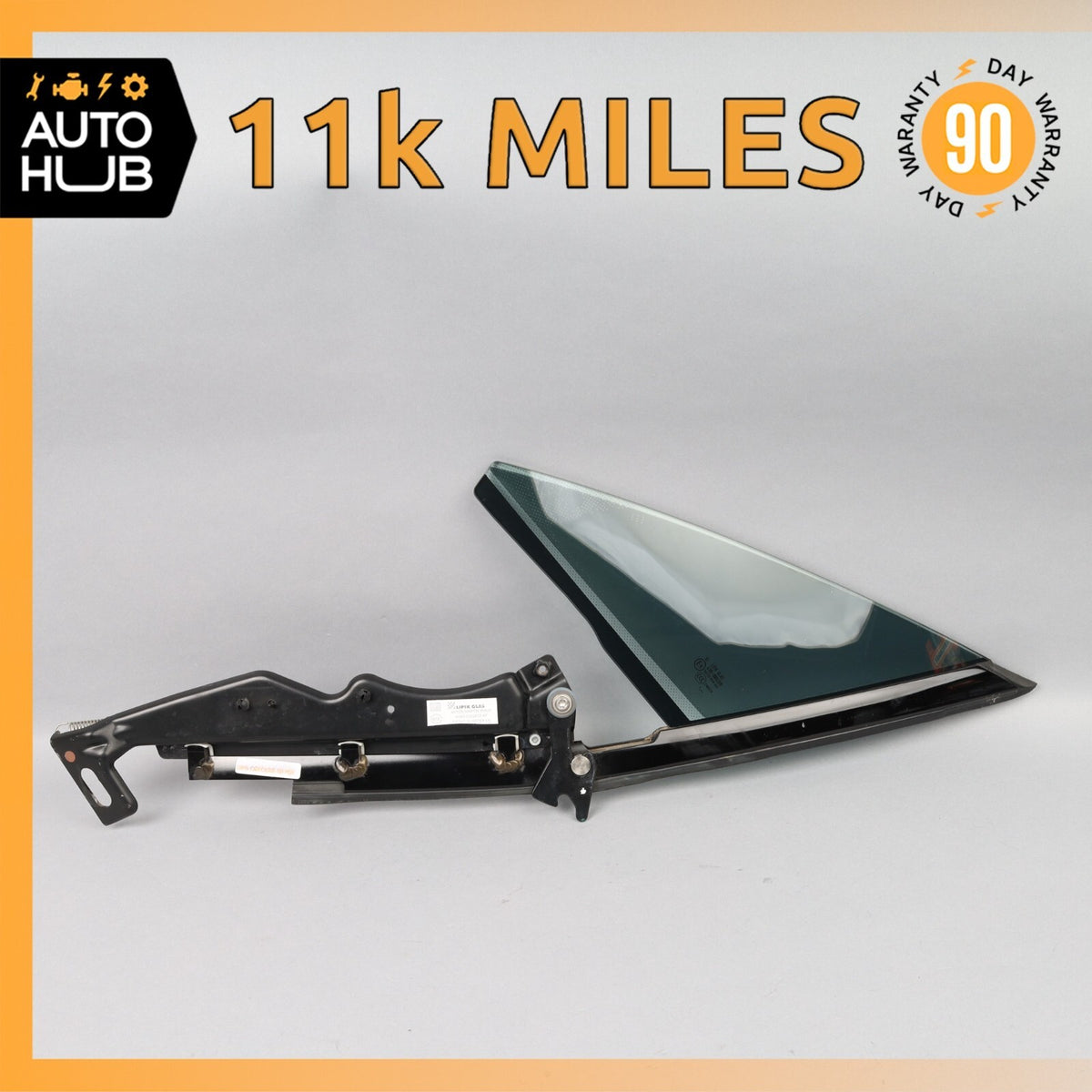 10-19 Aston Martin Rapide Front Left Driver Side Door Corner Window Glass OEM - photo 1