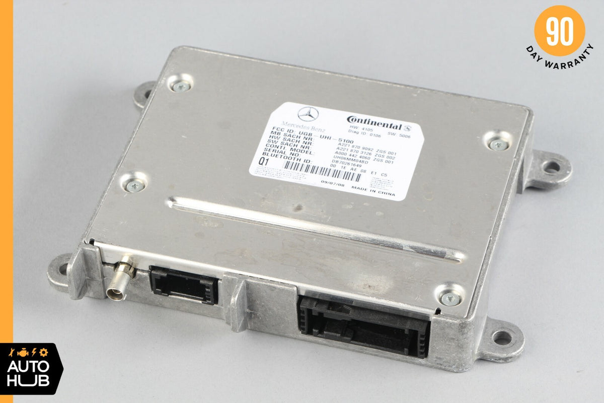 07-09 Mercedes W216 CL63 CL600 S550 Bluetooth Communication Module OEM - photo 1