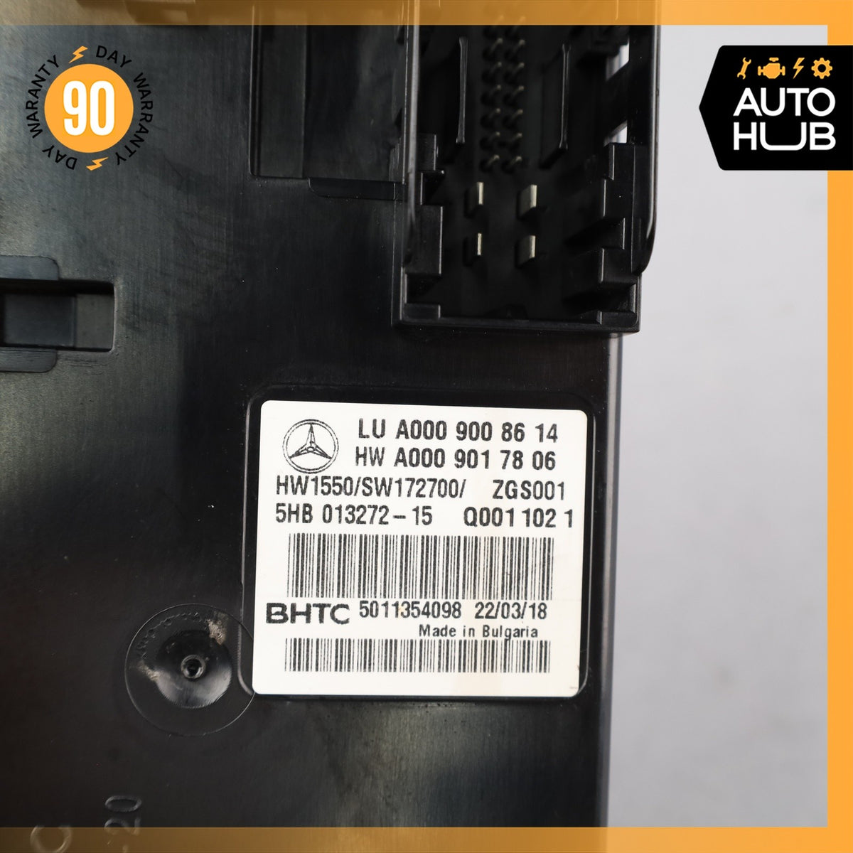 Mercedes W222 S450 Temperature A/C Climate Control Module Unit 0009008614 OEM - photo 9