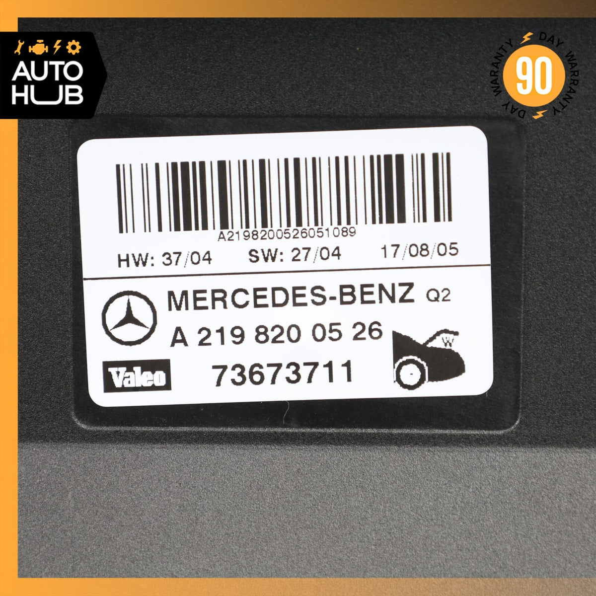 06-11 Mercedes W219 CLS550 CLS55 Trunk Lid Lock Remote Release Control Module - photo 8