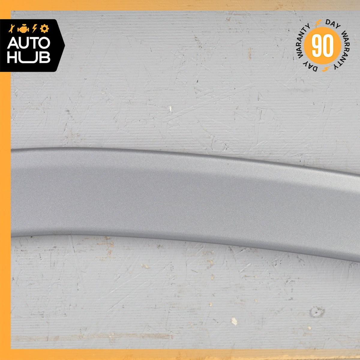 Mercedes W204 C63 AMG C350 Sedan Rear Trunk Lid Spoiler Lip Wing Silver OEM - photo 4