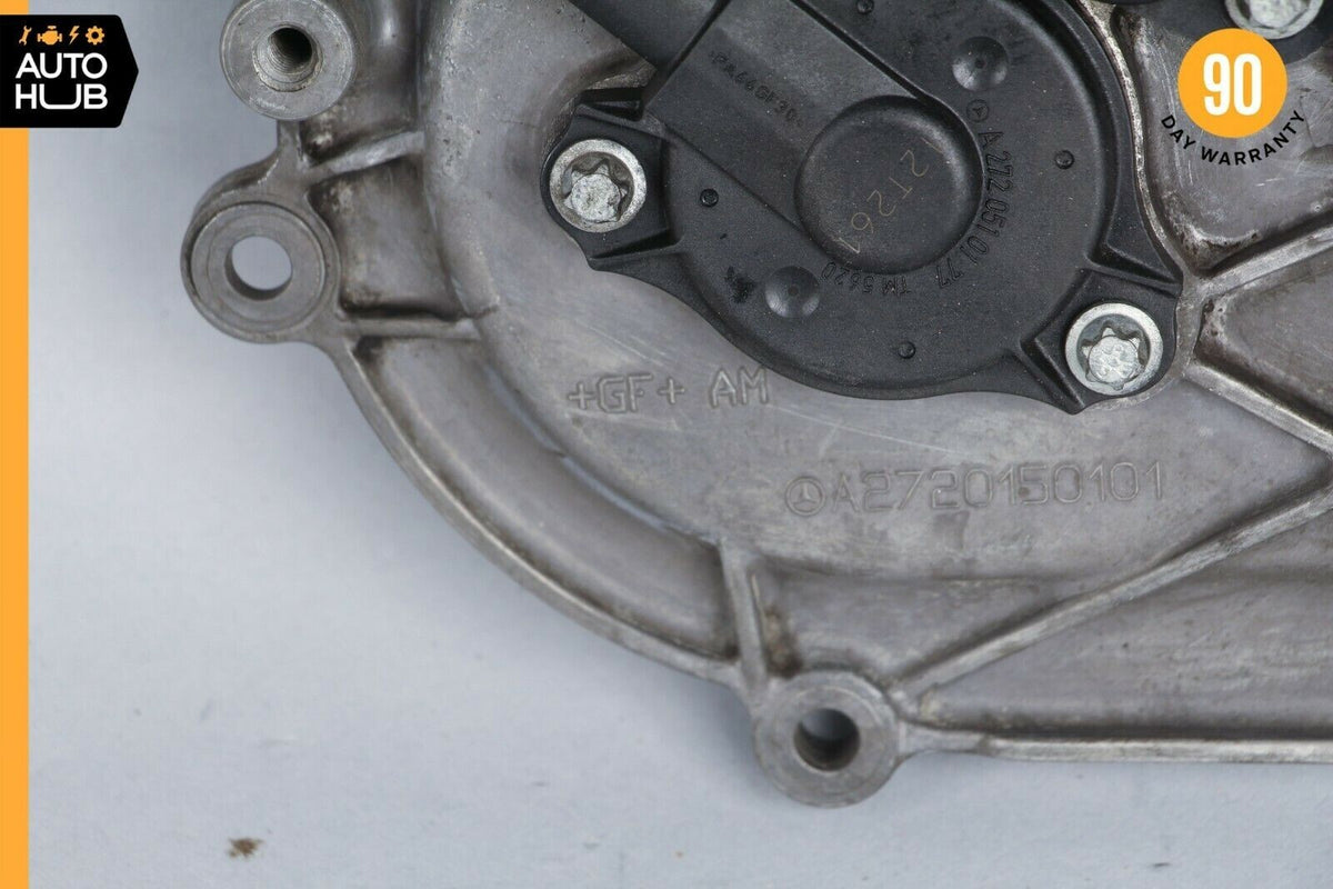 Mercedes W221 S550 C300 E350 Front Right Engine Timing Chain Cover Plate OEM - photo 8