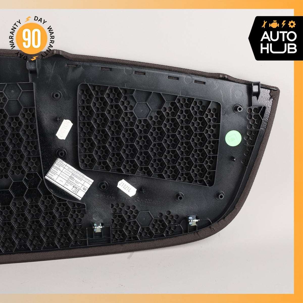 Mercedes W222 S550 Dash Upper Speaker Cover Grille w/ Sensor OEM - photo 9