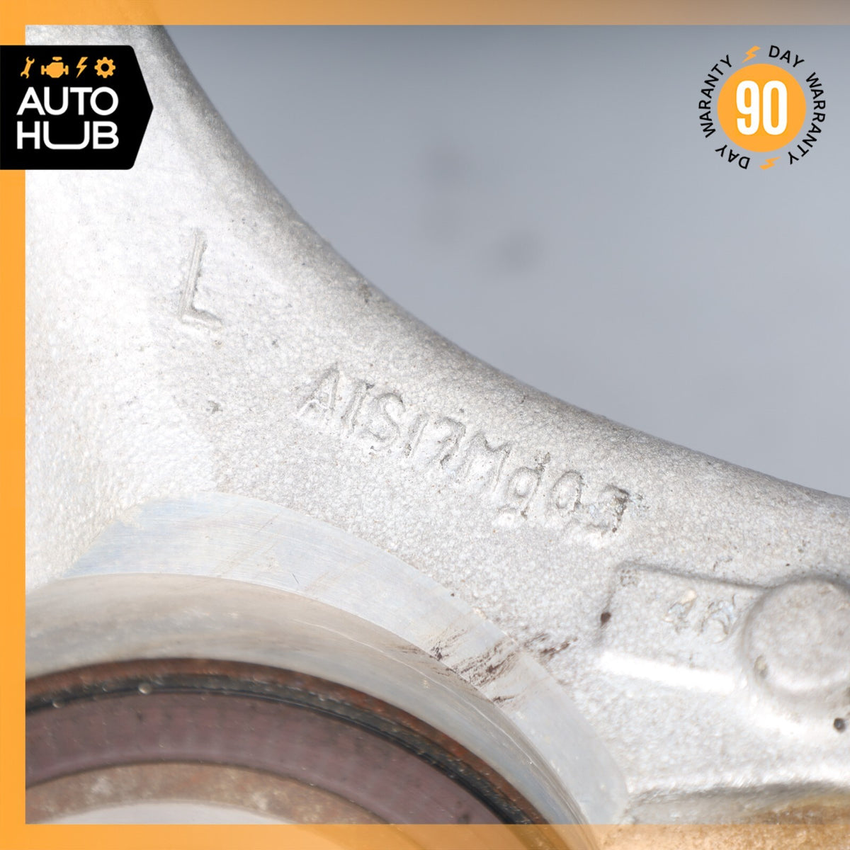 03-13 Bentley Continental GT Flying Spur Rear Left Side Spindle Knuckle Hub OEM - photo 16