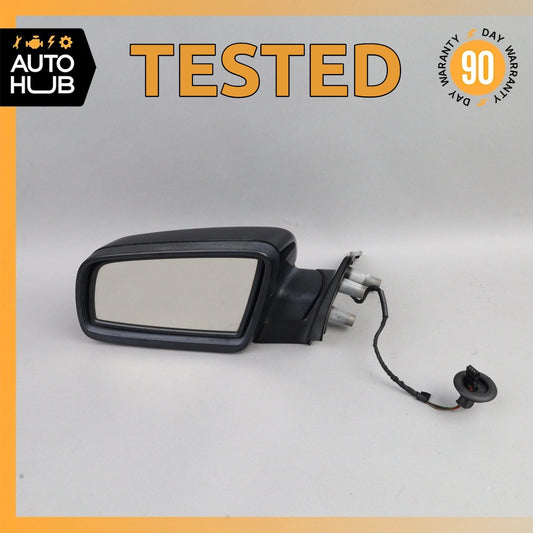 08-10 BMW E60 550i 528i 535i Left Rear View Door Mirror Blue OEM - photo 1