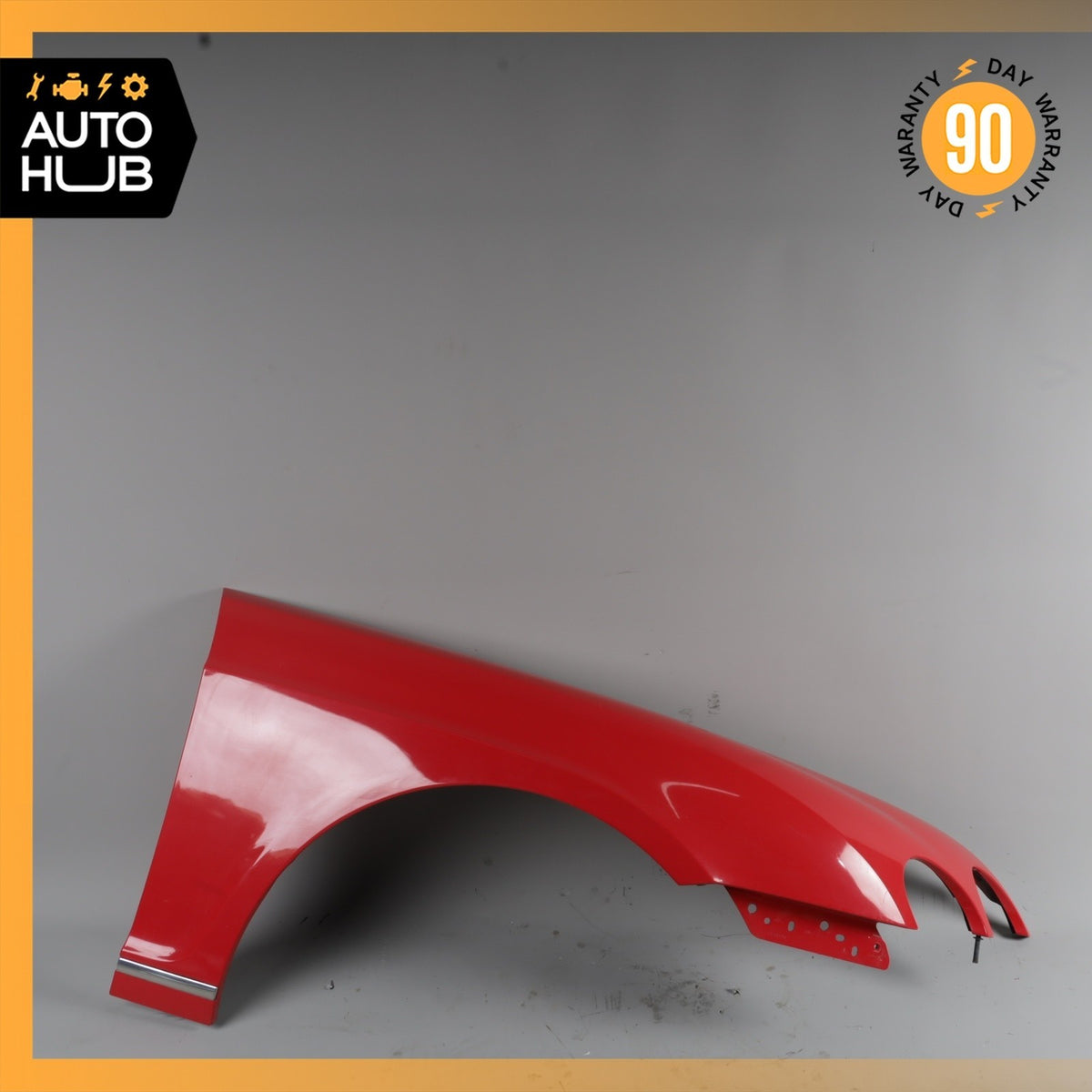 03-11 Bentley Continental GT GTC Right Passenger Side Fender Assembly Red OEM - photo 2