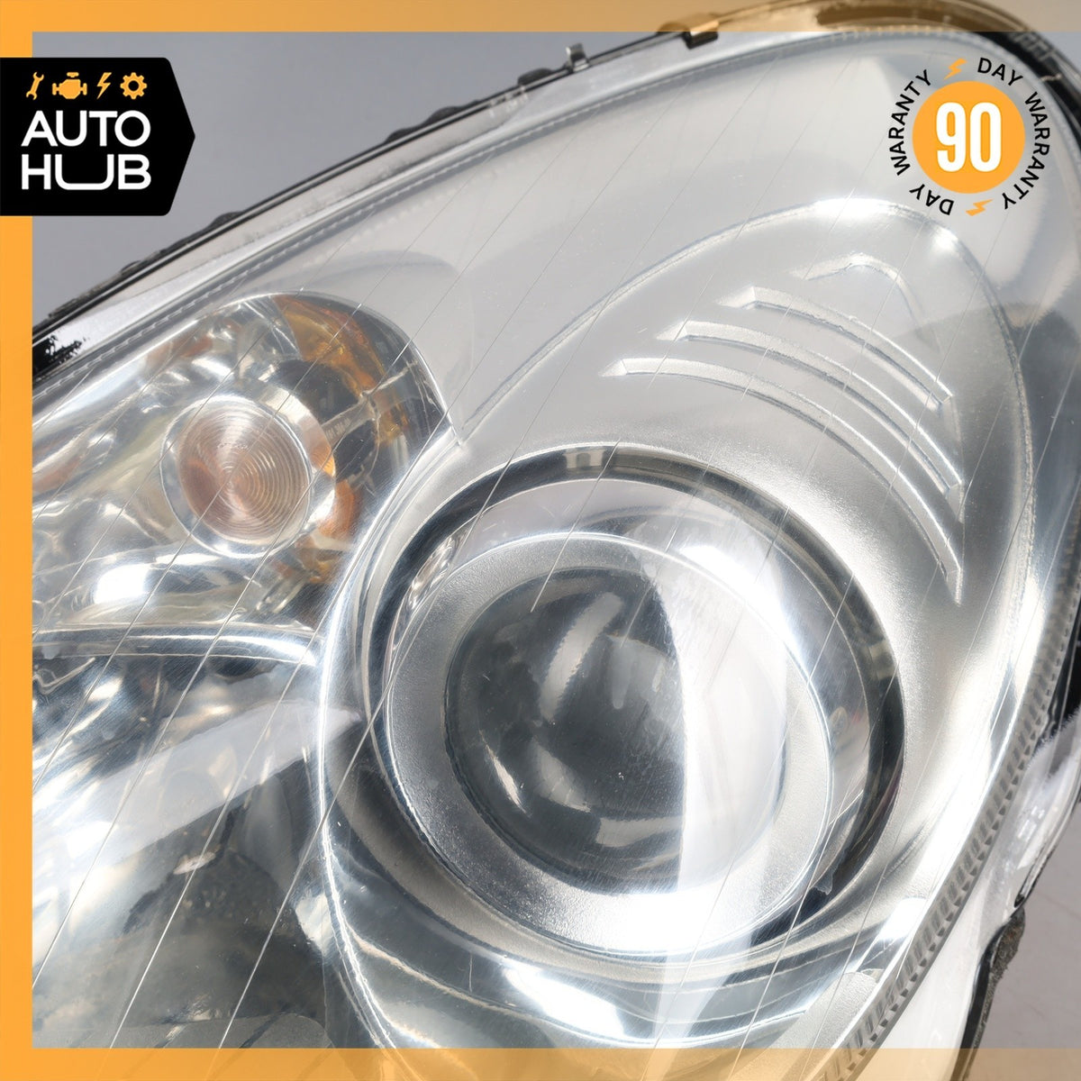 05-11 Mercedes R171 SLK280 SLK350 Headlight Lamp Halogen Left Side OEM 63k - photo 3
