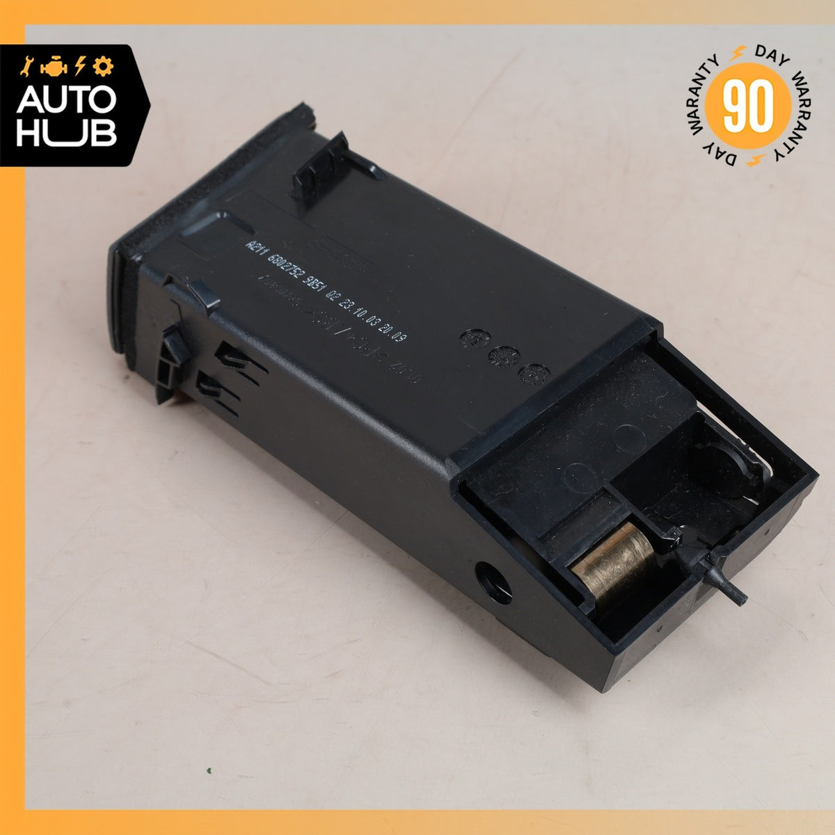 03-09 Mercedes W211 E320 E500 Right Side Dash Storage Compartment Black OEM - photo 6