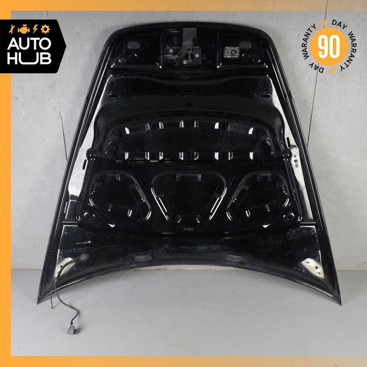 11-14 Porsche Cayenne 958 GTS Hood Panel Assembly Black OEM - photo 17
