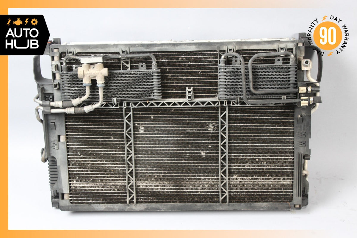 07-09 Mercedes W216 CL550 S550 Cooling Radiator A/C Condenser Oil Cooler OEM - photo 1