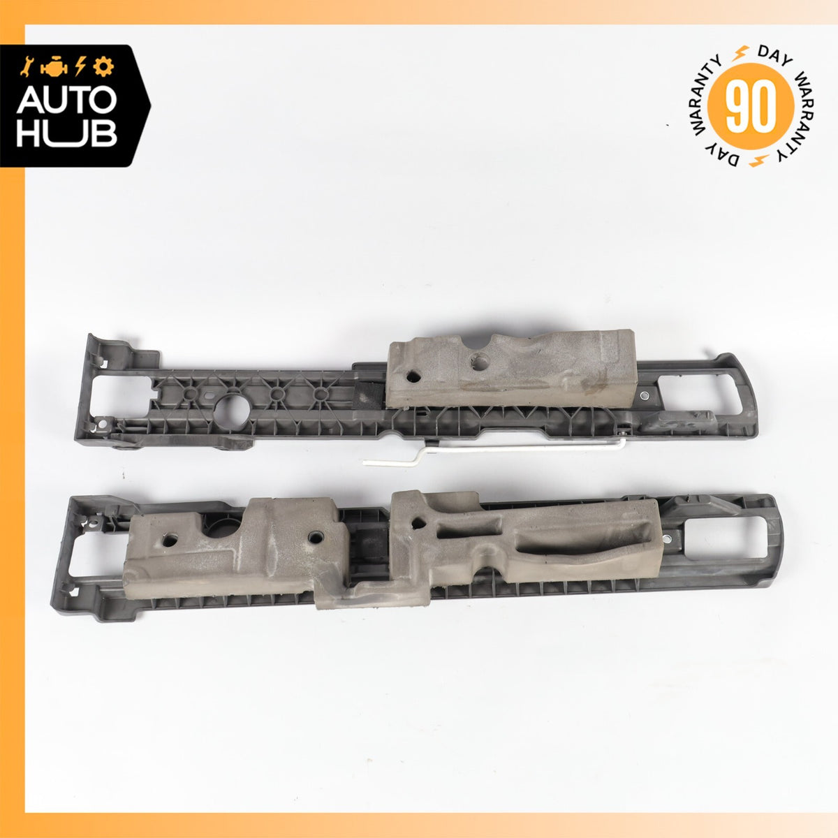 11-18 Porsche Cayenne 958 Trunk Floor Rail Support Left & Right OEM - photo 7