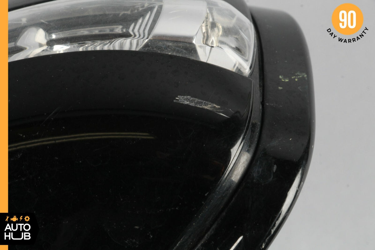 07-09 Mercedes W211 E550 E350 Side Rear View Door Mirror Left Driver Black OEM - photo 10