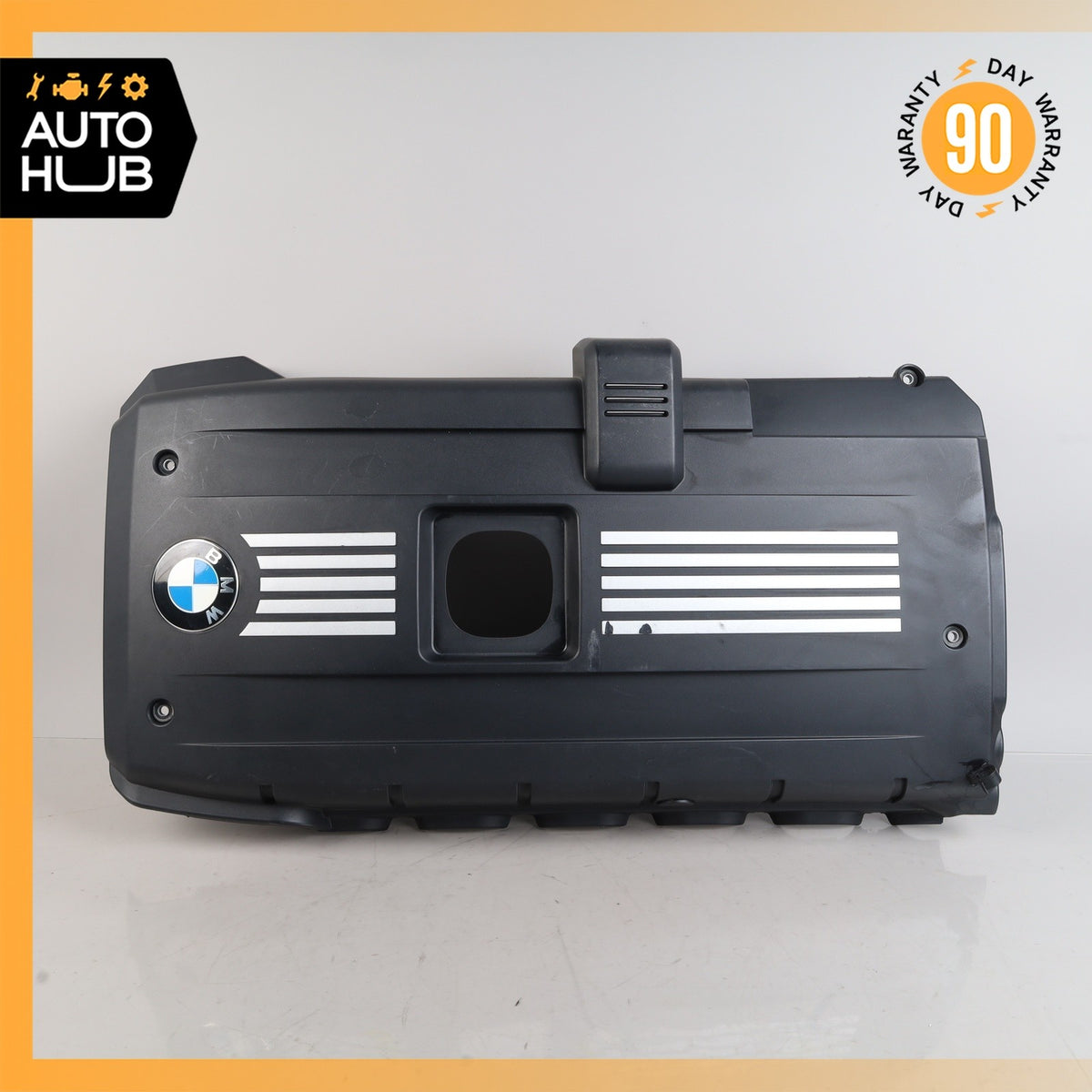 07-13 BMW E90 328i 128i N51 Engine Motor Upper Cover Panel Trim OEM - photo 2