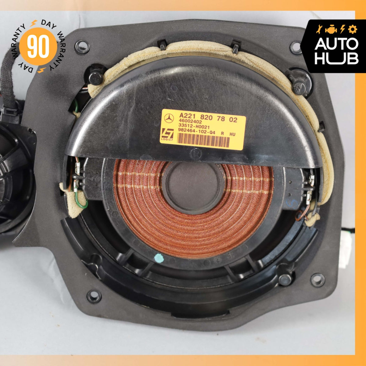 10-13 Mercedes W221 S550 S400 S63 AMG Door Speaker Front Right Side OEM - photo 15