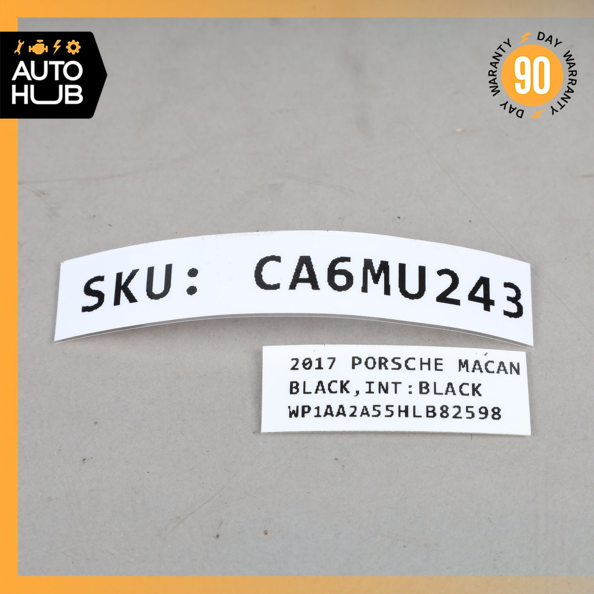 Porsche Macan 95B / Cayenne 958 Lane Assist Departure Camera OEM 89k - photo 12