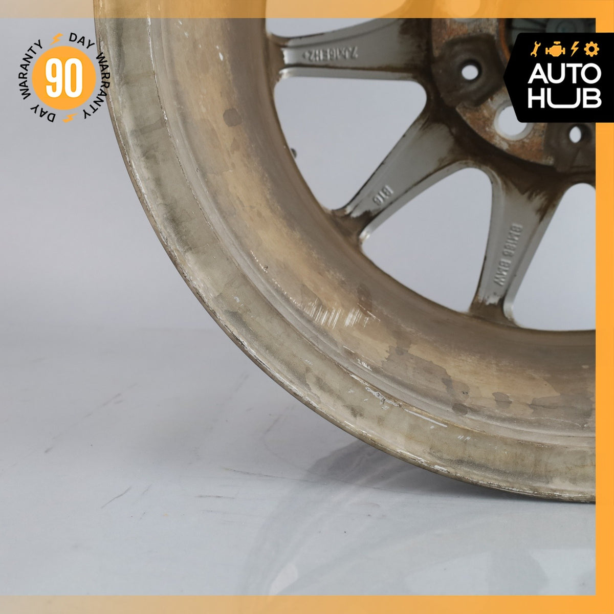 BMW E88 128i 135i 7 x 16 16" Style 360 Wheel Rim Silver 36116795207 OEM - photo 12