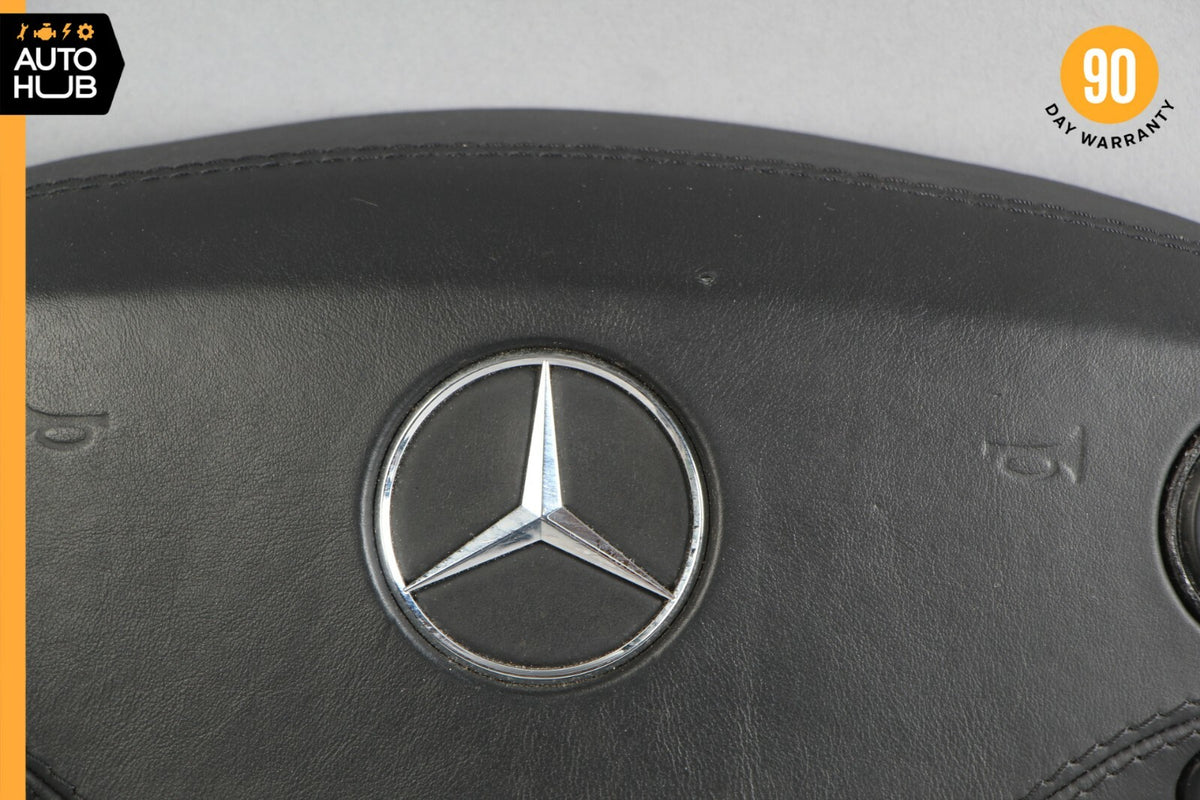 07-10 Mercedes W221 S550 CL550 S400 Steering Wheel Airbag Air Bag Black OEM - photo 3
