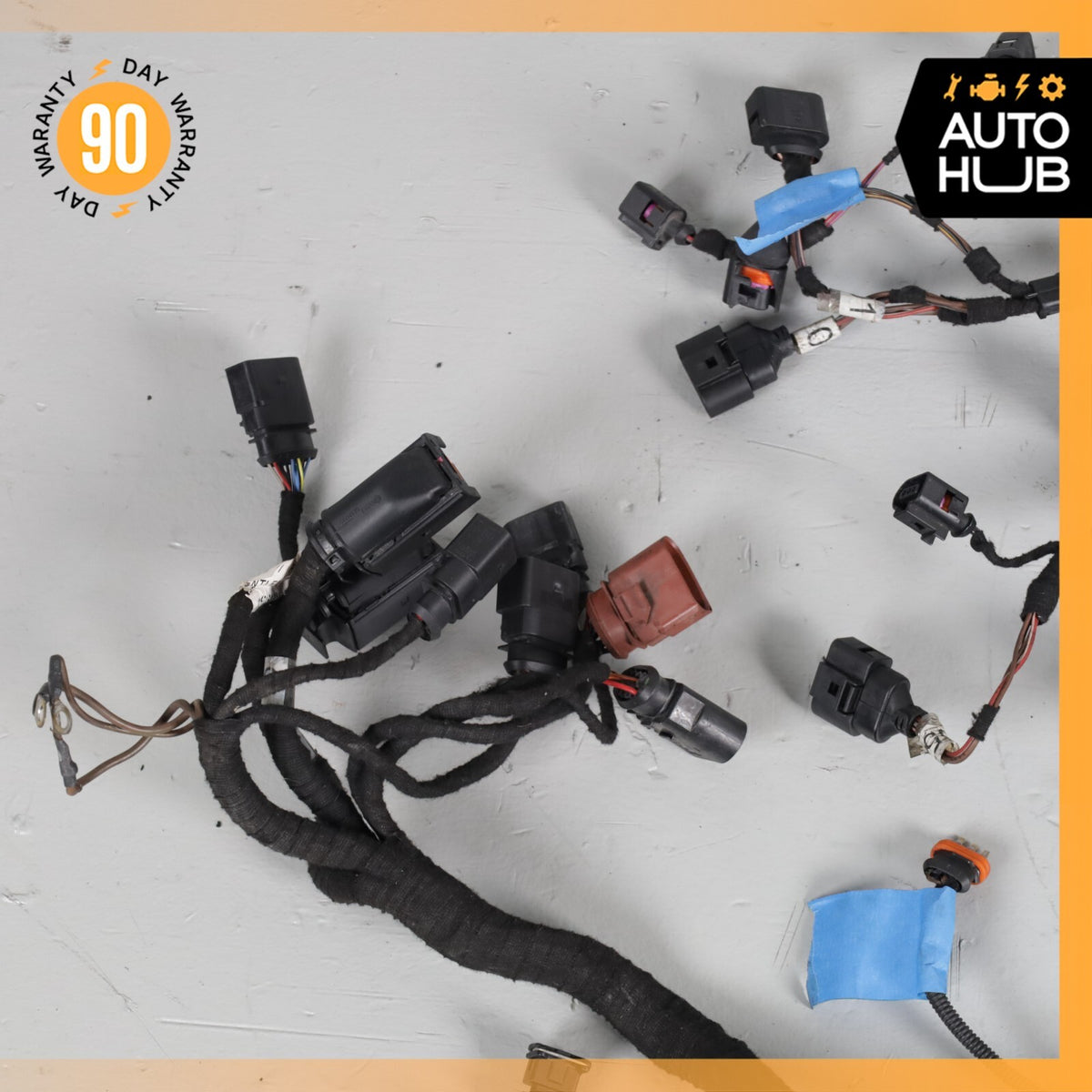 Bentley Continental Flying Spur 6.0L Engine Ignition Wire Cable Harness OEM 58k - photo 3