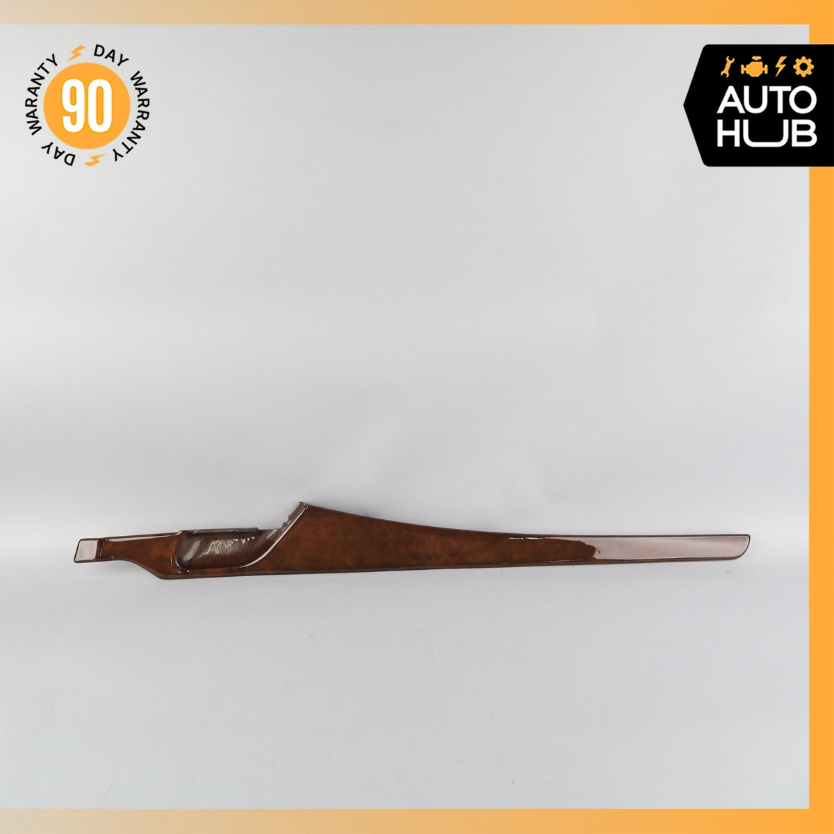 93-99 Mercedes W140 CL600 S500 Coupe Left Driver Side Door Panel Trim Wood OEM - photo 2