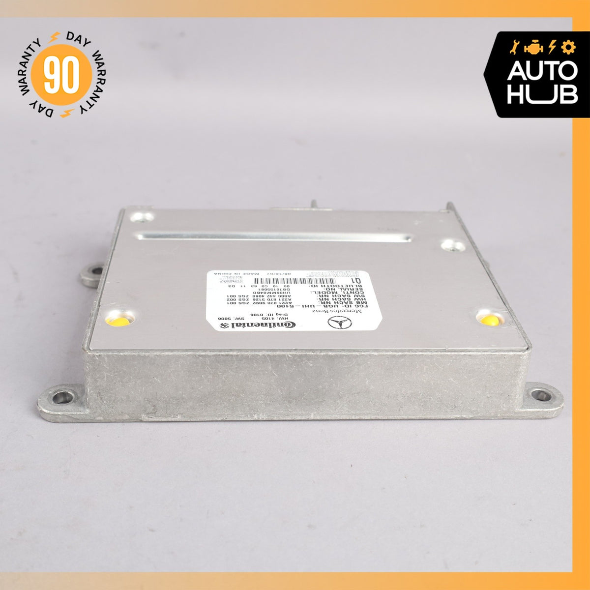 07-10 Mercedes W221 S550 CL550 Bluetooth Communication Module 2218709092 OEM - photo 4