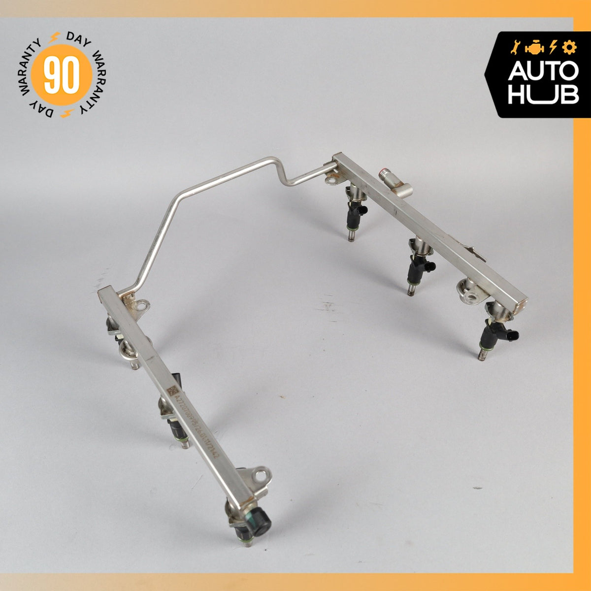 Mercedes W212 E350 R350 CLK350 S400 Fuel Injector Rail w/ Fuel Injectors OEM - photo 14