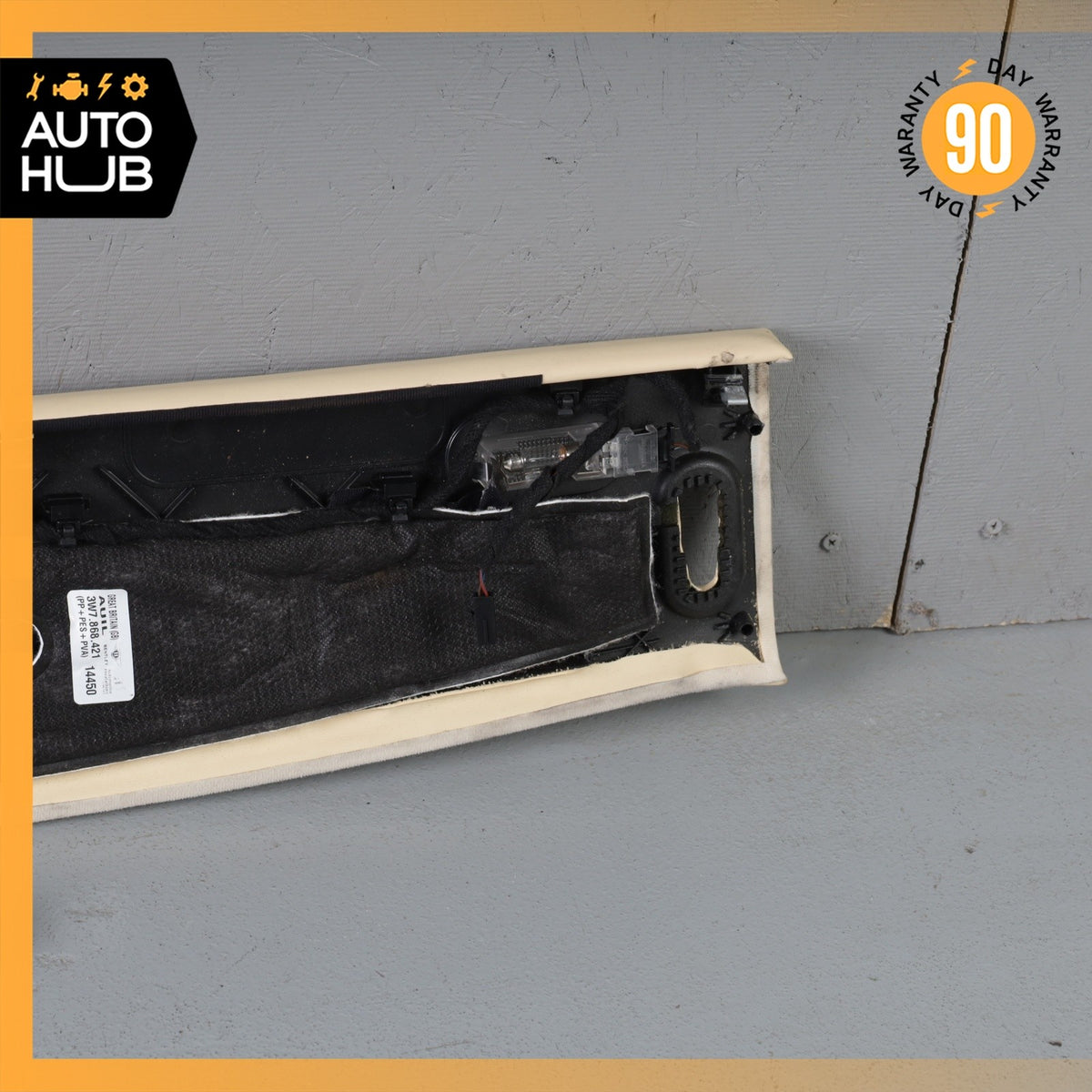 Bentley Continental GTC Front Window Top Upper Headliner Trim Panel OEM 40k - photo 10