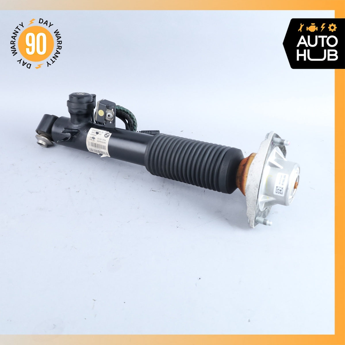 14-19 BMW F15 X5 X6 Rear Left Side VDC Shock Strut 37126875089 OEM 69k - photo 3