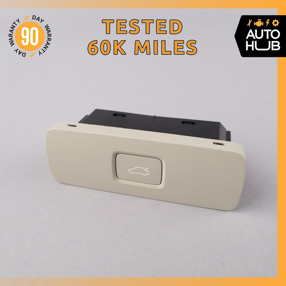19-25 Volvo S60 Dash Dashboard Trunk Lid Release Open Opener Switch OEM 60k - photo 1
