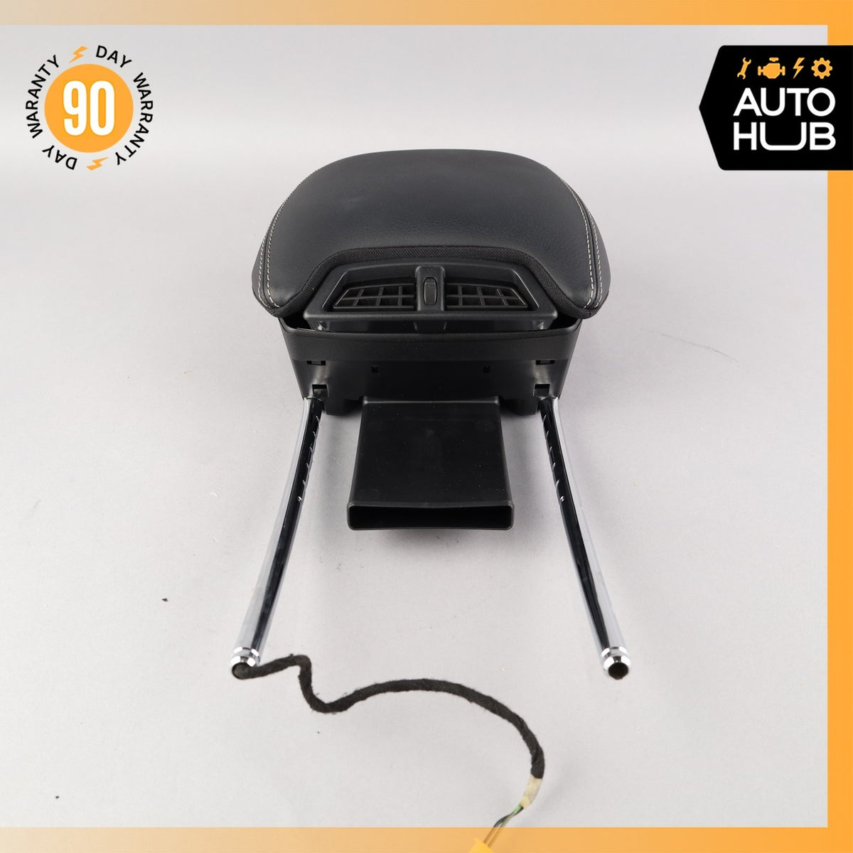 11-13 Mercedes W207 E350 E550 Front Seat Cushion Headrest Head Rest Black OEM - photo 10