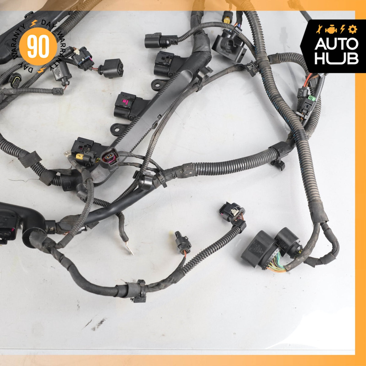 14-16 Porsche Panamera 970 Hybrid Engine Motor Wire Wiring Cable Harness OEM 86k - photo 7
