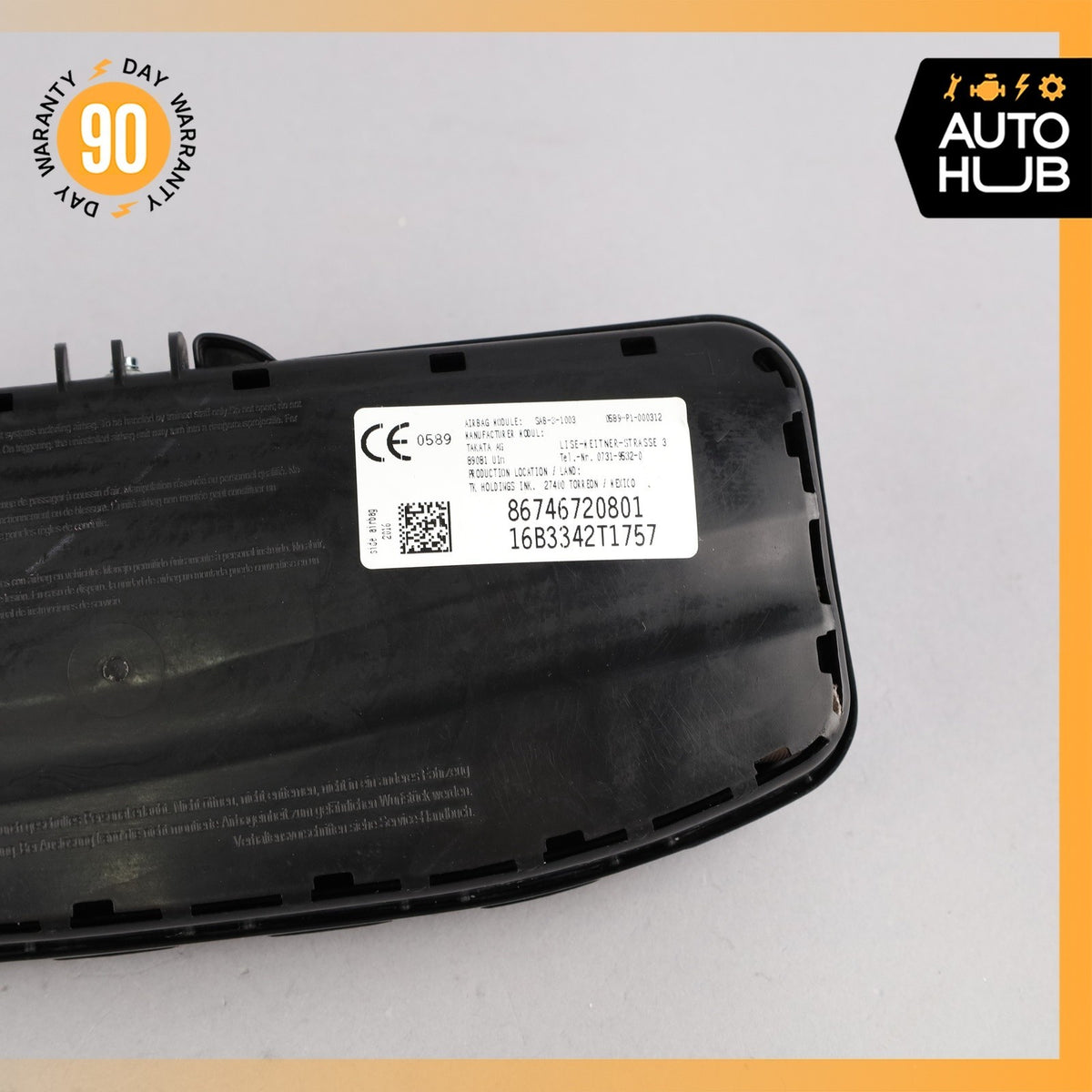 BMW F15 X5 Right Passenger Side Seat Airbag 7467208 OEM - photo 2