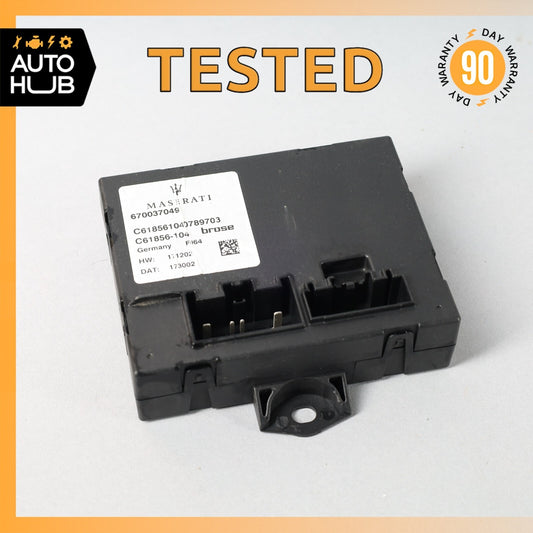Maserati Quattroporte M156 S Q4 Trunk Lid Liftgate Tail Gate Control Module OEM - photo 1