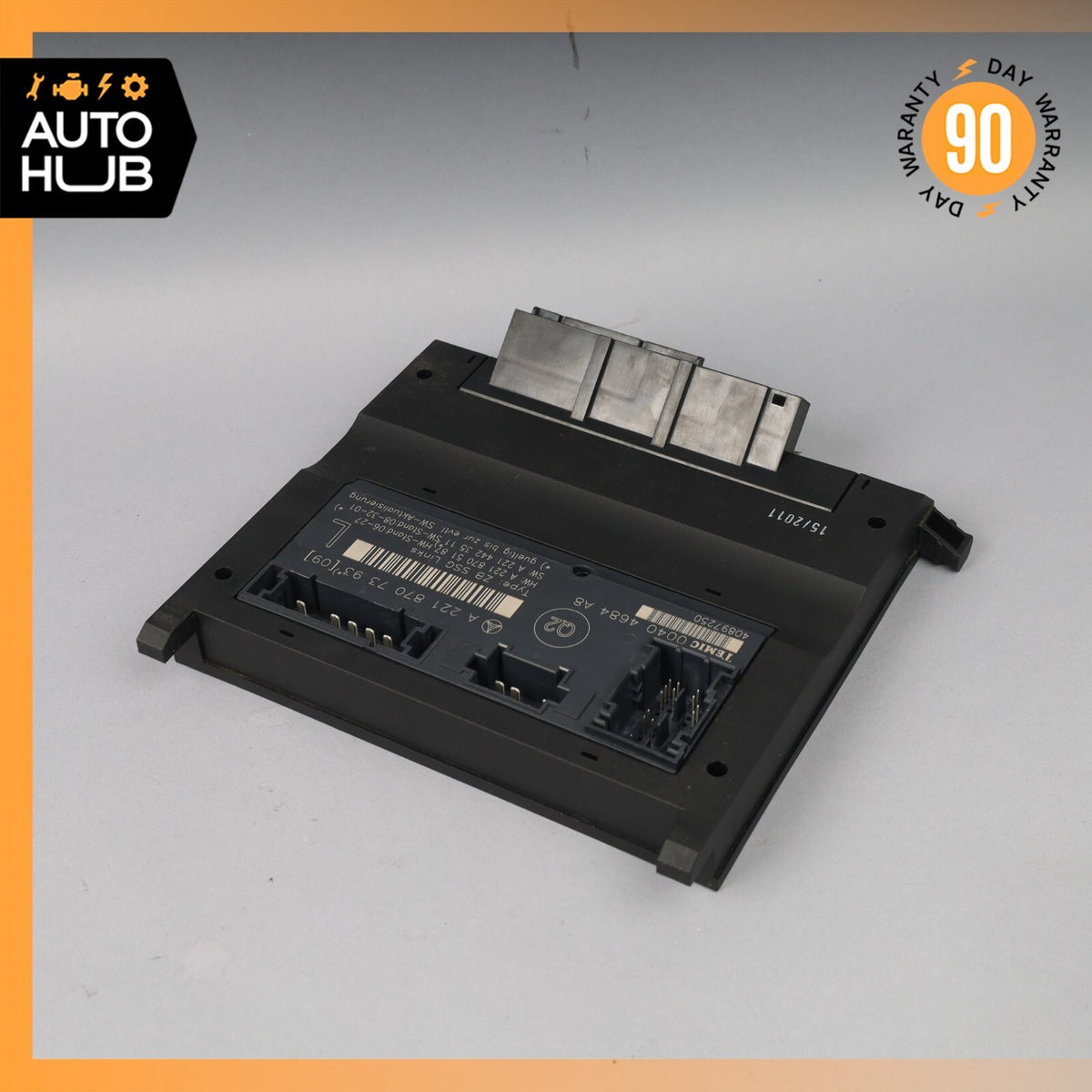 07-13 Mercedes W221 S550 S63 Front Left Driver Side Under Seat Control Unit OEM - photo 6