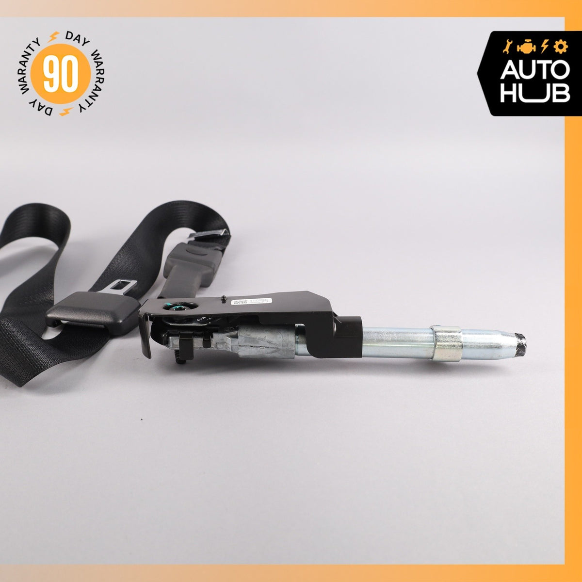 12-15 Tesla Model S Front Right Side Seat Belt Retractor Black OEM 63k - photo 11