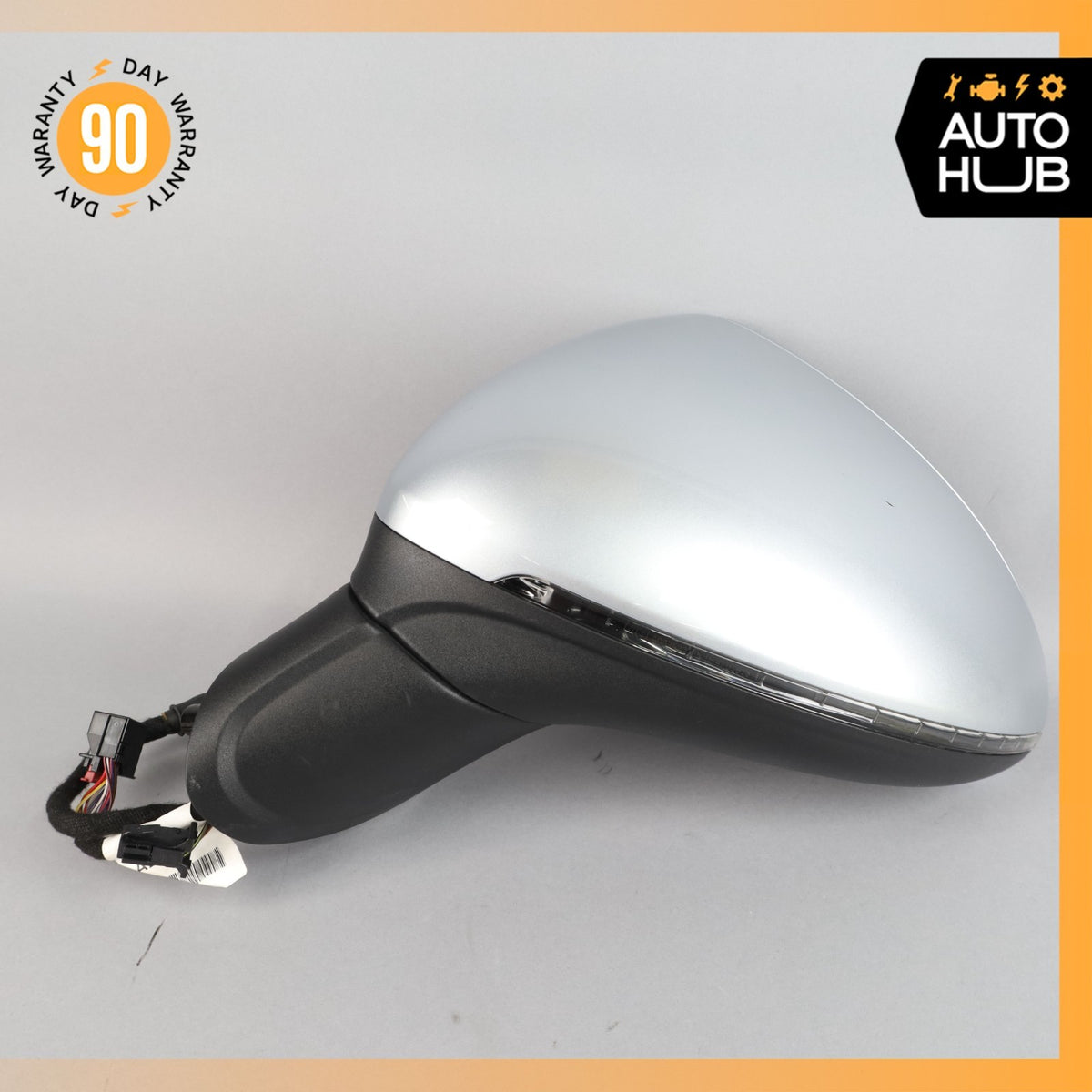15-18 Porsche Cayenne 958 Left Side Rear View Door Mirror w/ Blind Spot OEM 31k - photo 13
