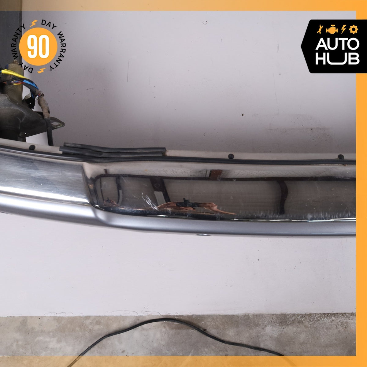 00-02 Rolls Royce Silver Seraph Rear Bumper Cover Assembly Silver OEM - photo 15