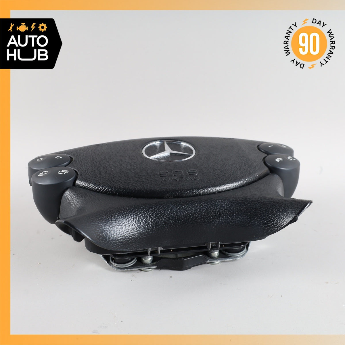 Mercedes R230 SL500 SL55 CLK500 E350 Steering Wheel Airbag Air Bag Black OEM 88k - photo 8