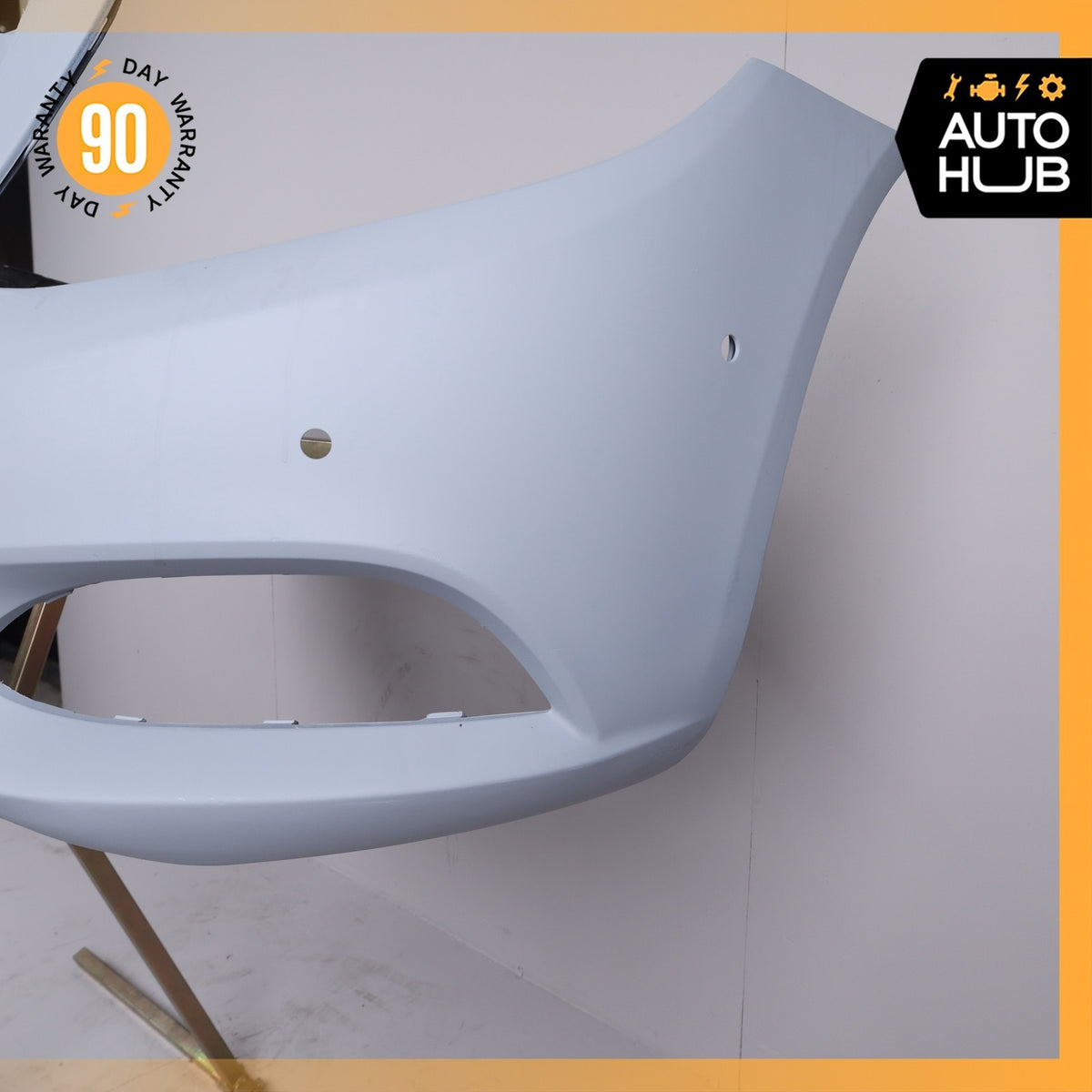 14-17 Mercedes W222 S550 S600 Base Front Bumper Cover Assembly Primed OEM - photo 6