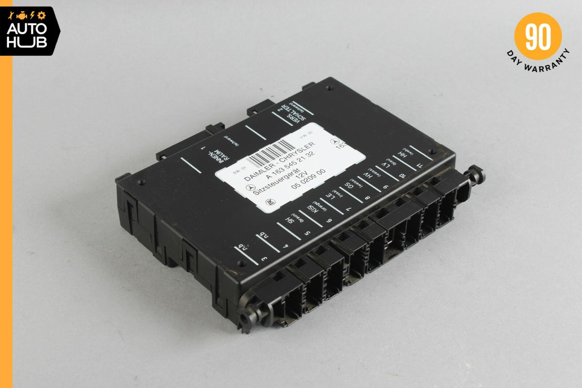 98-05 Mercedes W163 ML430 ML55 AMG Seat Control Module Front Left Or Right OEM - photo 4