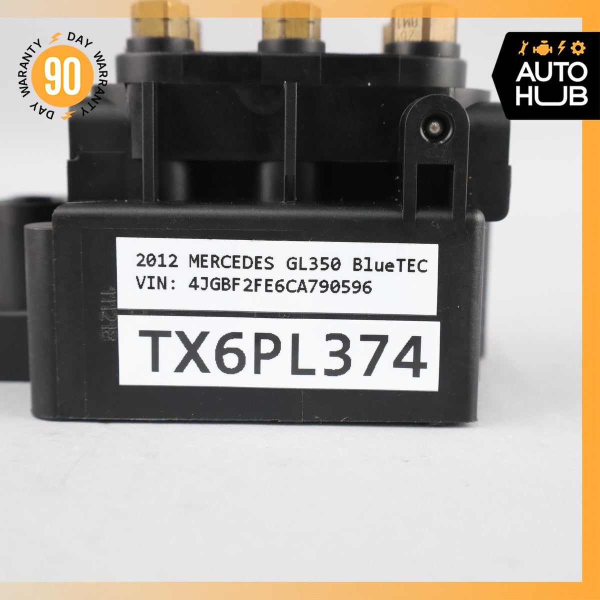 06-20 Mercedes X164 GL550 S550 Airmatic Air Pneumatic Suspension Valve Block OEM - photo 10