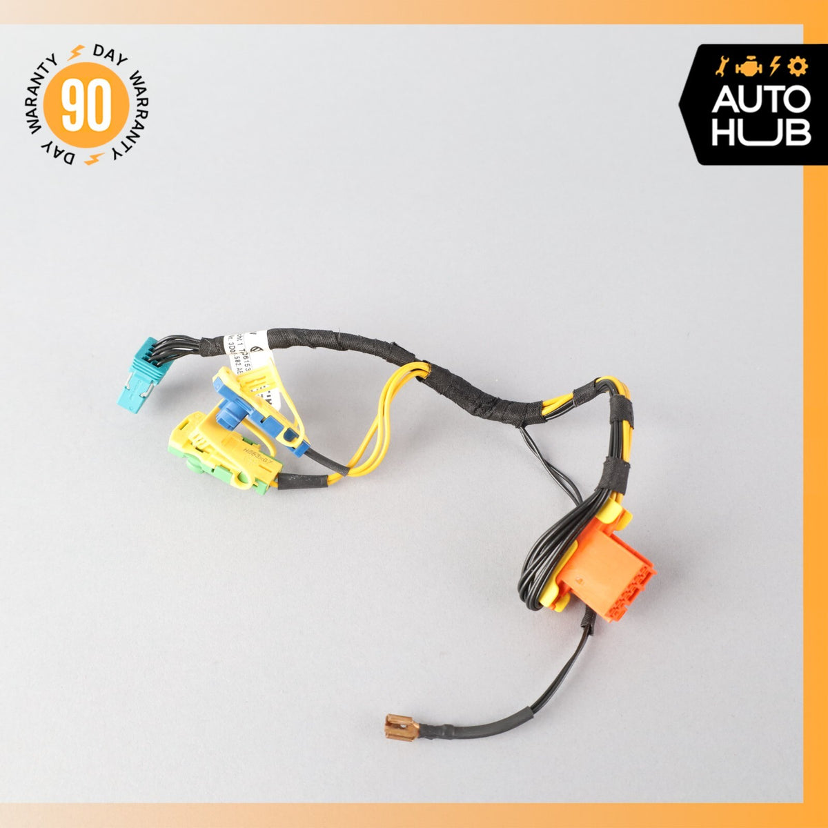 03-12 Bentley Continental GTC GT Steering Wheel Driver Airbag Wiring Harness 63k - photo 4
